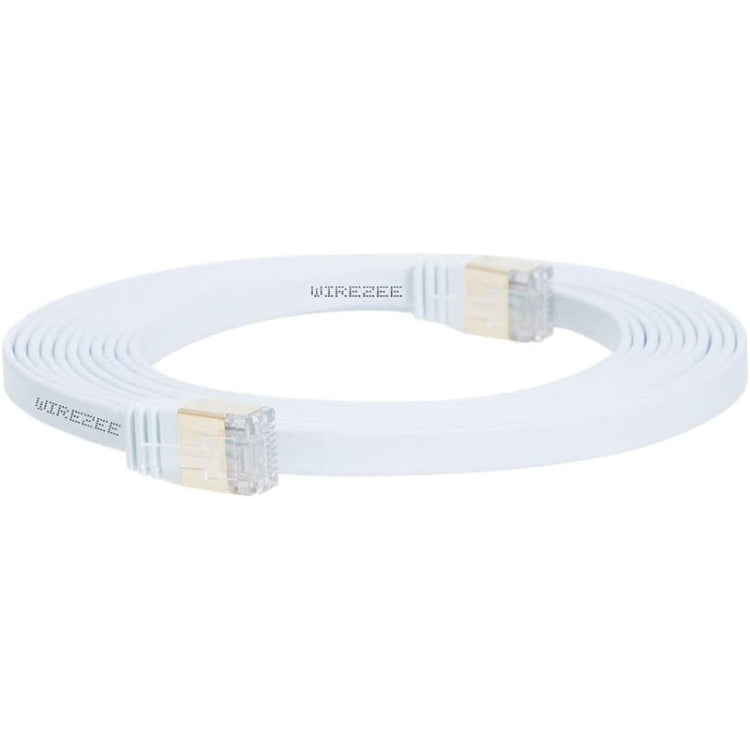 Gold Plated Head CAT7 High Speed 10Gbps Ultra-thin Flat Ethernet Network LAN Cable Eurekaonline