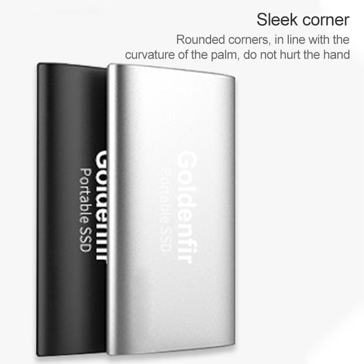 Goldenfir NGFF to Micro USB 3.0 Portable Solid State Drive, Capacity: 512GB(Silver) Eurekaonline