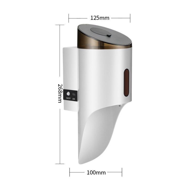Greatmay GM-TS2008 Automatic Sensor Soap Dispenser Wall-Mounted Hand Washing Machine(White) Eurekaonline