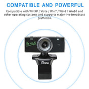 Gsou B18S HD Webcam Built-in Microphone Smart Web Camera USB Streaming Live Camera With Noise Cancellation Eurekaonline