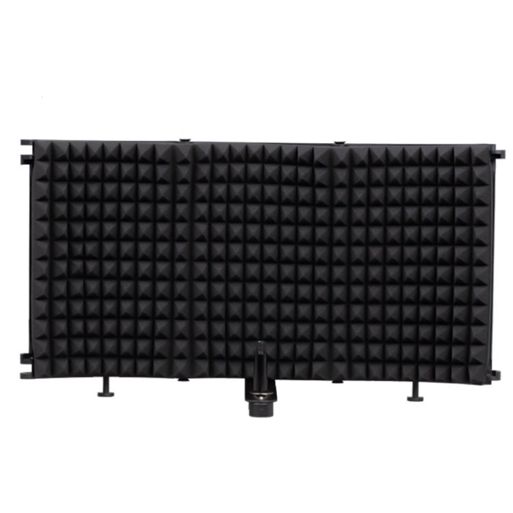 H-3 Microphone Soundproof Cover Wind Screen Noise Reduction Bracket (Black) Eurekaonline