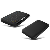 H18 2.4GHz Mini Wireless Air Mouse QWERTY Keyboard with Touchpad / Vibration for PC, TV(Black) Eurekaonline