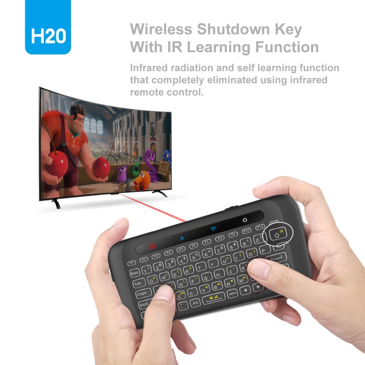 H20 2.4GHz Mini Smart Wireless Multi-Touch Touch Keyboard Eurekaonline