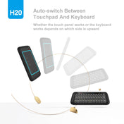 H20 2.4GHz Mini Smart Wireless Multi-Touch Touch Keyboard Eurekaonline