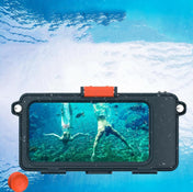 H3 Universal Underwater Diving Waterproof Phone Case For Swimming And Taking Pictures Bluetooth Version(Navy Blue) Eurekaonline