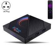 H96 Max 6K Ultra HD Smart TV Box with Remote Controller, Android 10.0, Allwinner H616 Quad Core ARM Cortex-A53, 4GB+64GB, Support TF Card / USBx2 / AV / HDMI / WIFI, UK Plug Eurekaonline