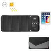 HAWEEL 21W Foldable Solar Panel Charger with 5V 3A Max Dual USB Ports Eurekaonline