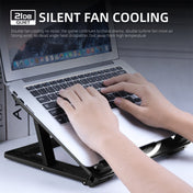 HAWEEL Gaming RGB Laptop Cooler Desk Stand Eurekaonline