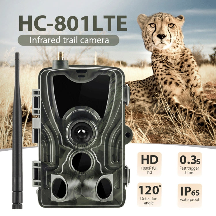 HC801LTE 4G US Version Waterproof IP65 IR Night Vision Security 16MP Hunting Trail Camera, 120 Degree Angle Eurekaonline