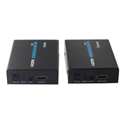 HDMI Extender (Receiver & Sender) over Single UTP CAT5e/6 Cable, Transmission Distance: 120m(Black) Eurekaonline