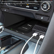 HFC-1002 Car Qi Standard Wireless Charger 10W Quick Charging for Honda Avancier / URV 2017-2020, Left Driving Eurekaonline