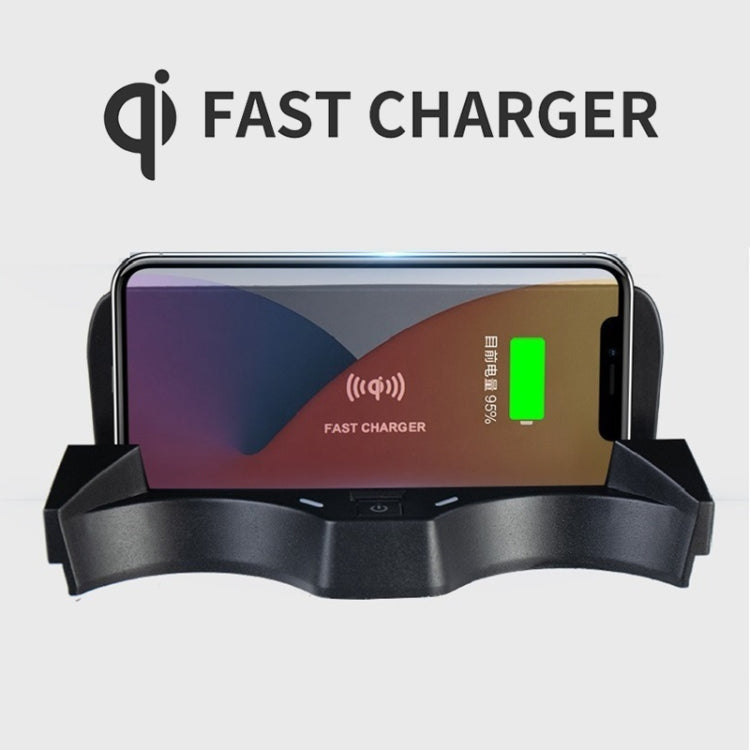 HFC-1012 Car Qi Standard Wireless Charger 10W Quick Charging for BMW X1 2016-2019, Left Driving Eurekaonline