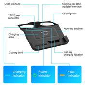 HFC-1016 Car Qi Standard Wireless Charger 10W Quick Charging for BMW M5 2018-2021, Left and Right Driving Eurekaonline