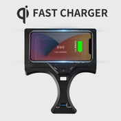 HFC-1017 Car Qi Standard Wireless Charger 10W Quick Charging for BMW 3 Series 2020-2022, Left Driving Eurekaonline