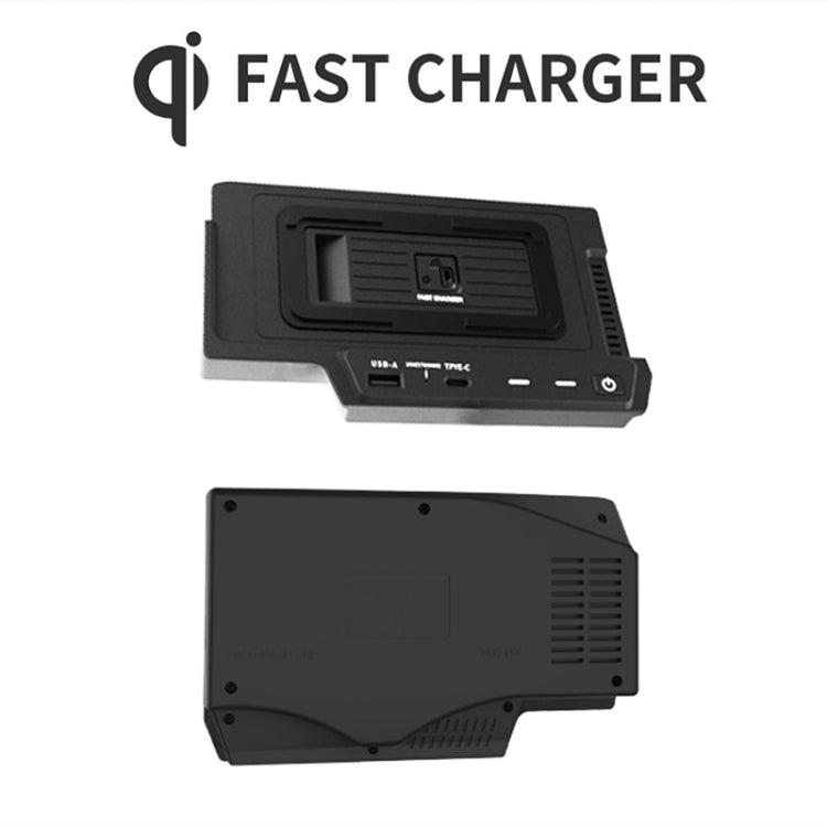HFC-1022 Car Qi Standard Wireless Charger 15W Quick Charging for Mercedes-Benz GLE 2020-2022, Left and Right Driving Eurekaonline