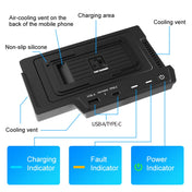 HFC-1022 Car Qi Standard Wireless Charger 15W Quick Charging for Mercedes-Benz GLE 2020-2022, Left and Right Driving Eurekaonline