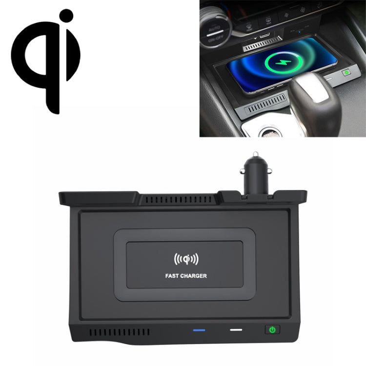 HFC-1040 Car Qi Standard Wireless Charger 10W Quick Charging for Nissan Teana 2019-2021, Left Driving Eurekaonline