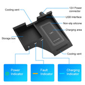 HFC-1042 Car Qi Standard Wireless Charger 10W Quick Charging for Nissan Sylphy 2020-2022, Left Driving Eurekaonline