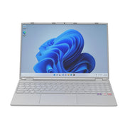 HONGSAMDE HL160G Notebook, 16 inch, 12GB+512GB, Windows 10 Intel Celeron N5095 Quad Core 2.0-2.9GHz, Support TF Card & WiFi & BT & HDMI (Silver) Eurekaonline