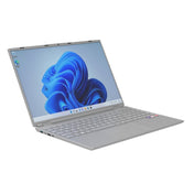 HONGSAMDE HL160G Notebook, 16 inch, 12GB+512GB, Windows 10 Intel Celeron N5095 Quad Core 2.0-2.9GHz, Support TF Card & WiFi & BT & HDMI (Silver) Eurekaonline