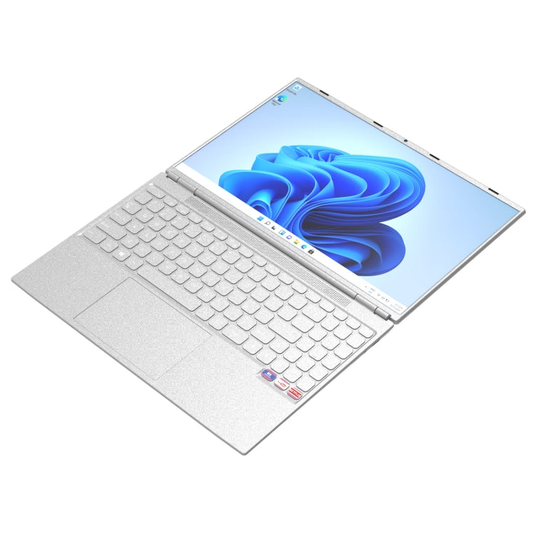 HONGSAMDE HL160G Notebook, 16 inch, 12GB+512GB, Windows 10 Intel Celeron N5095 Quad Core 2.0-2.9GHz, Support TF Card & WiFi & BT & HDMI (Silver) Eurekaonline