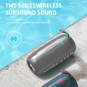 HOPESTAR H49 RGB Light TWS Waterproof Wireless Bluetooth Speaker(Grey) Eurekaonline