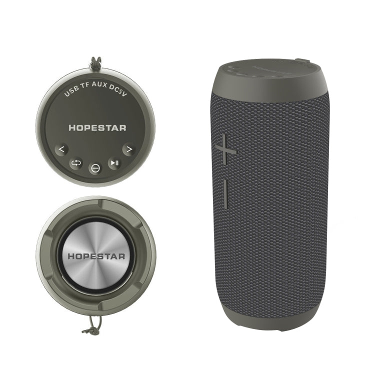 HOPESTAR P7 Mini Portable Rabbit Wireless Bluetooth Speaker, Built-in Mic, Support AUX / Hand Free Call / FM / TF(Grey) Eurekaonline