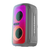 HOPESTAR Party 110 Mini Colorful Lights Wireless Bluetooth Speaker (Grey) Eurekaonline