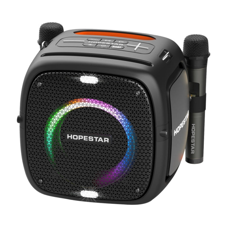 HOPESTAR Party One RGB Lighting Wireless Bluetooth Speaker (Black) Eurekaonline