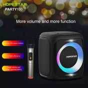 HOPESTAR Party100 Bluetooth 5.0 Portable Waterproof Wireless Bluetooth Speaker with Mobile Charging Function (Green) Eurekaonline