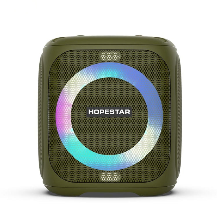 HOPESTAR Party100 Bluetooth 5.0 Portable Waterproof Wireless Bluetooth Speaker with Mobile Charging Function (Green) Eurekaonline