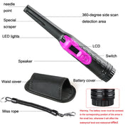 HS-11 Outdoor Handheld Treasure Hunt Small Metal Detector Positioning Rod(Black Purple) Eurekaonline