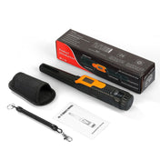 HS-12 Outdoor Handheld Treasure Hunt Metal Detector Positioning Rod(Black Orange) Eurekaonline