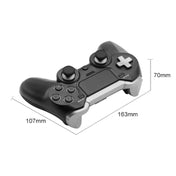 HS-PS4125 Bluetooth Wireless Handle With Somatosensory Wake Up For PS4 / PC, Product color: Black Eurekaonline