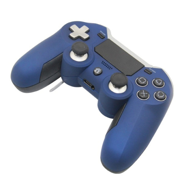 HS-PS4125 Bluetooth Wireless Handle With Somatosensory Wake Up For PS4 / PC, Product color: Blue Eurekaonline