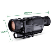 HTK-90 HD Night Vision Monocular Telescope, Support Photography / Video / SD Card Eurekaonline