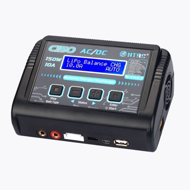 HTRC C150 Smart Balance Charger High Voltage Lithium Battery Charger, EU Plug Eurekaonline