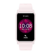 HUAWEI Honor ES Fitness Tracker Smart Watch, 1.64 inch Screen, Support Exercise Recording, Heart Rate / Sleep / Blood Oxygen Monitoring, Female Physiological Cycle Recording(Pink) Eurekaonline