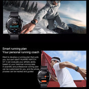 HUAWEI WATCH GT 3 Smart Watch 46mm Leather Wristband, 1.43 inch AMOLED Screen, Support Heart Rate Monitoring / GPS / 14-days Battery Life / NFC(Coffee) Eurekaonline