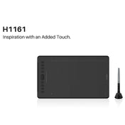 HUION H1161 5080 LPI Touch Strip Art Drawing Tablet for Fun, with Battery-free Pen & Pen Holder Eurekaonline