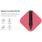 HUION Inspiroy Ink H320M 5080 LPI Art Drawing Tablet for Fun, with Battery-free Pen & Pen Holder(Black) Eurekaonline
