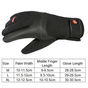 HUNTRANGE A055 Waterproof Riding Sports Touch Screen Keep Warm Gloves, Size: L(Black) Eurekaonline