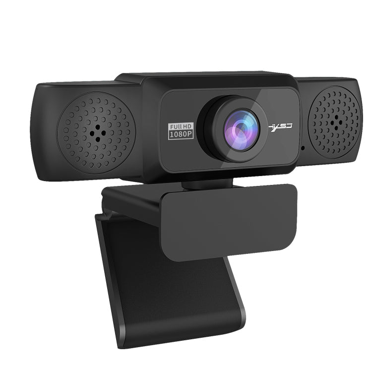 HXSJ S5 1080P Adjustable HD Video Webcam PC Camera with Microphone(Black) Eurekaonline