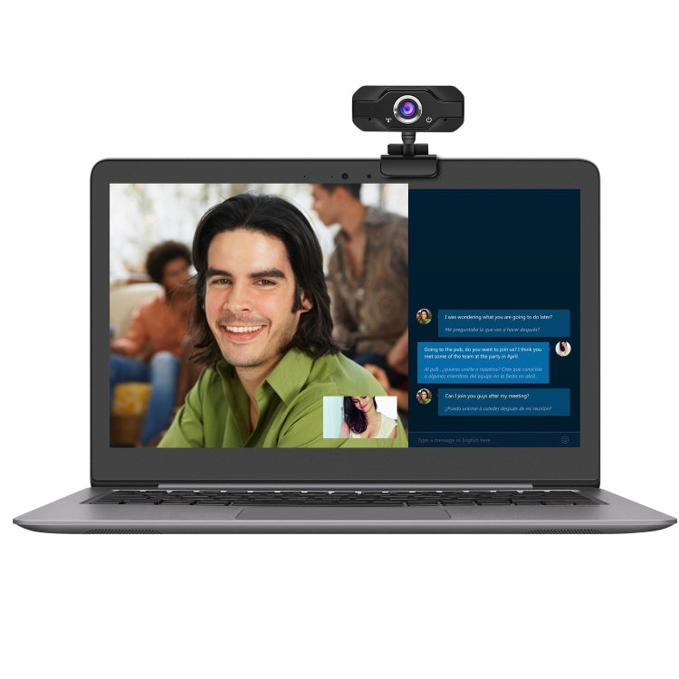 HXSJ S50 30fps 100 Megapixel 720P HD Webcam for Desktop / Laptop / Smart TV, with 10m Sound Absorbing Microphone, Cable Length: 1.4m Eurekaonline
