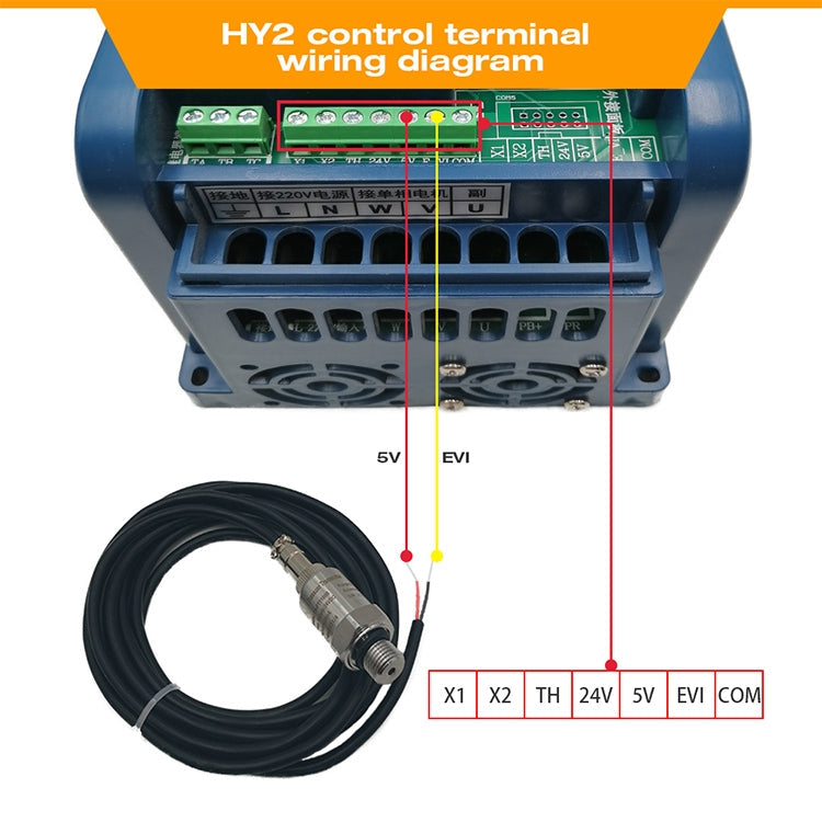 HY2-1500X 1.5KW 220V Single-phase Input Single-phase Output Constant Pressure Water Supply Inverter Eurekaonline