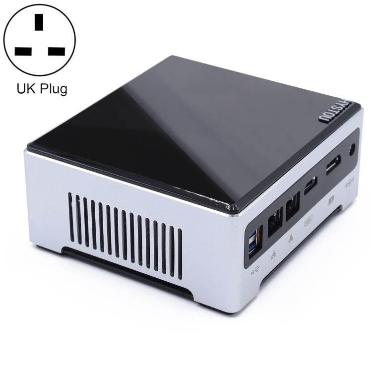 HYSTOU M5 Windows 7/8/10 / WES7/10/Linux System Mini PC, Intel Core i5-1035G4 Quad Core 8 Threads up to 3.7GHz, 32GB RAM+1TB SSD+1TB HDD, UK Plug Eurekaonline