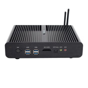 HYSTOU P05B-I7-5500U-2C Fanless Mini PC Intel Core i7 5500u Processor Quad Core up to 2.4GHz, RAM: 8G, ROM: 256G, Support Win 7 / 8 / 10 / Linux(Black) Eurekaonline