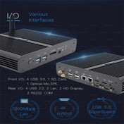 HYSTOU P05B-I7-5500U-2C Fanless Mini PC Intel Core i7 5500u Processor Quad Core up to 2.4GHz, RAM: 8G, ROM: 256G, Support Win 7 / 8 / 10 / Linux(Black) Eurekaonline