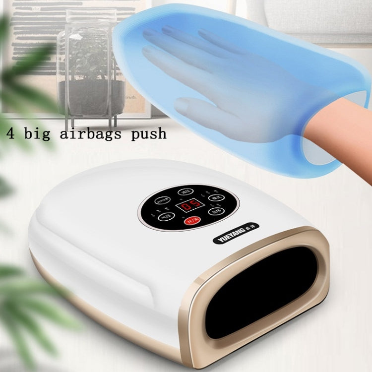 Hand Finger Joint Massager Wrist Palm Physiotherapy Mouse Hand Meridian Acupoint Massager, Specification: Charging(Pearl White) Eurekaonline