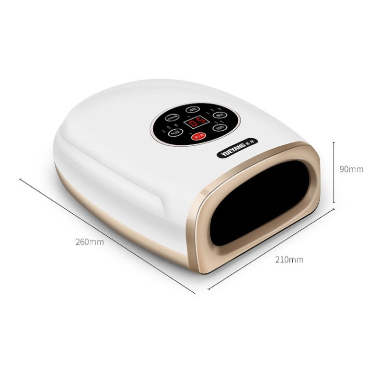 Hand Finger Joint Massager Wrist Palm Physiotherapy Mouse Hand Meridian Acupoint Massager, Specification: Plug(Pearl White) Eurekaonline